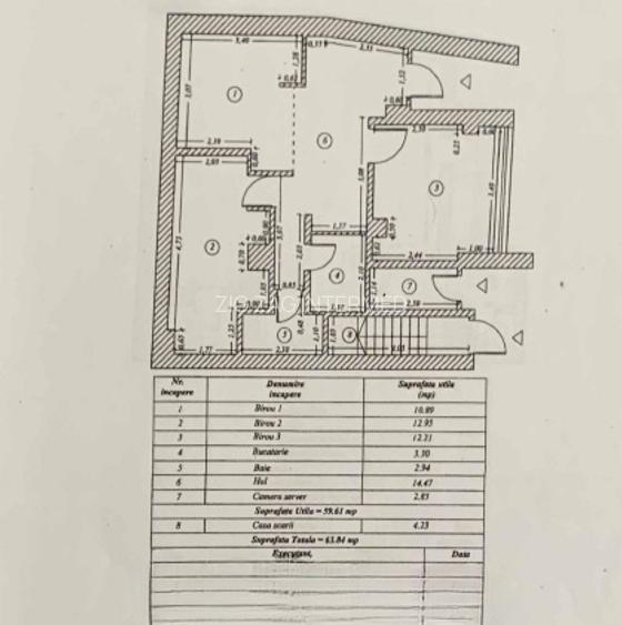 Gara, spatiu comercial D+P, 135 mp. + curte 45 mp., MOBILAT - 14