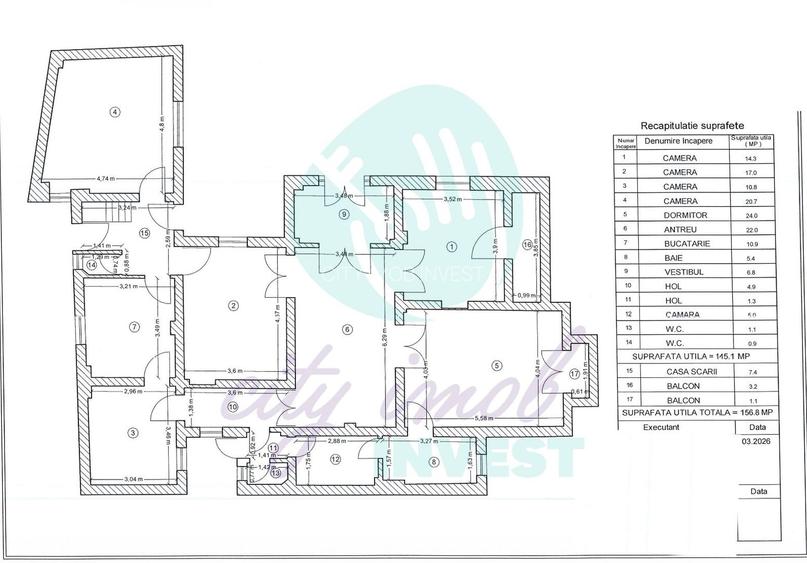 Raritate Parc Carol | Vila neoromânească curte libera 165mp - 12
