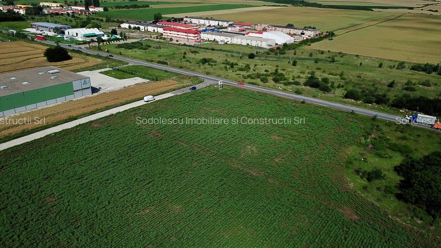 Parcele teren industrial cu PUZ - 2.700 mp, Giarmata - 2