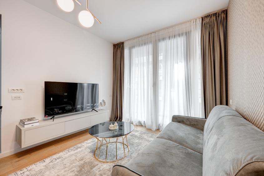 Studio lux Win Herastrau complet mobiliat cu loc parcare subteran - 4