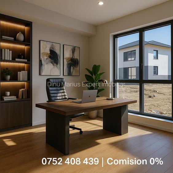 Ultima vila 5 camere,dormitor parter,teren 316mp,inalzire pardoseala,tva inclus - 41