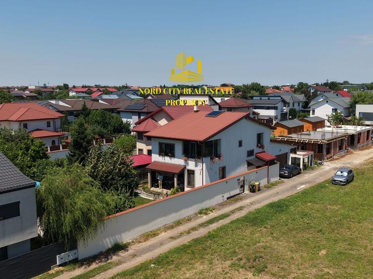 Vilă individuală | 3 dormitoare | 5 băi | Garaj dublu | Otopeni