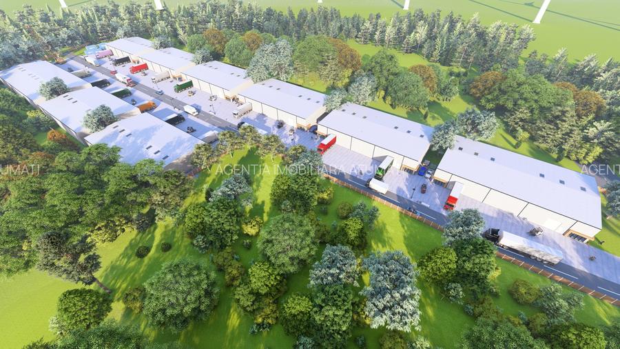 OPORTUNITATE DE INVESTITIE - teren in zona de hale, aproape de A3 - 18