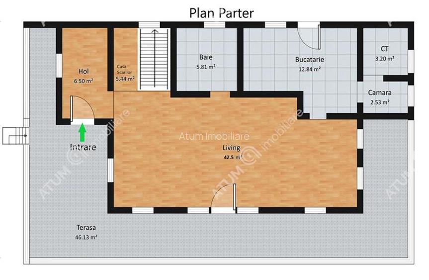 Casa individuala in Cisnadioara cu 4 camere 2 bai terasa teren 1170 mp - 6