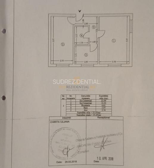 Spațiu comercial 55 mp | Vitrină stradală | Metrou Dimitrie Leonida - 1