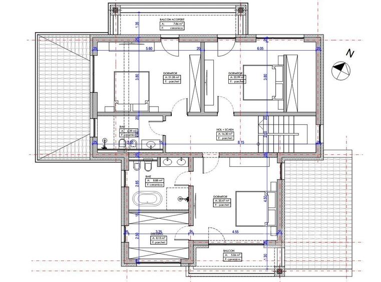 Casa individuala Feleacu cu teren de 700 m2