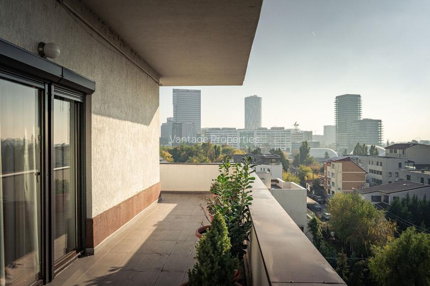 Penthouse 4 camere | terasa | 2 locuri de parcare si boxa | Herastrau - 14