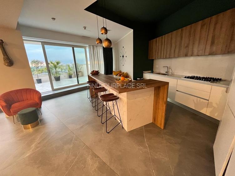 Penthouse pe 2 etaje  lângă  Herastrau,2 terase,2locuri de parcare - 11