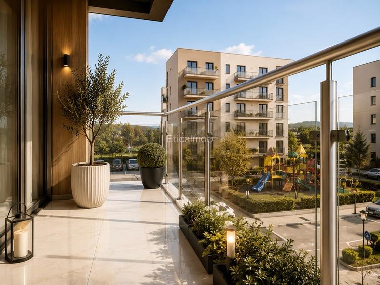 Apartament 3 camere Class Park Târgoviște | Bellview | Balcon Generos | Etaj 2 - 15