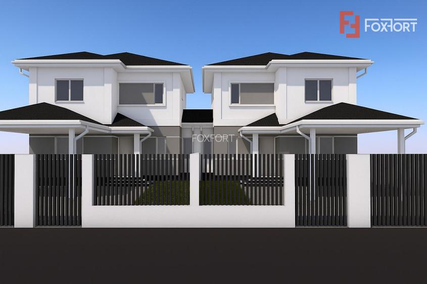 Duplex cu 5 camere, despartit prin camera tehnica - 365 mp teren - 2