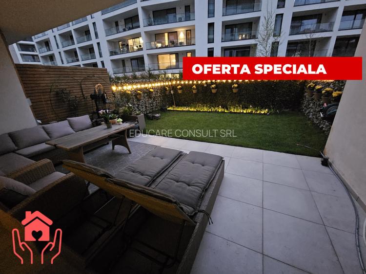 Baneasa Shopping City-3 camere cu gradina 60 mp, complex securizat, loc de joaca - 2