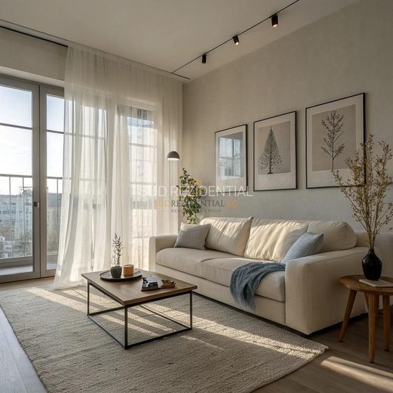 Comision 0!Apartament decomandat cu 2 camere,balcon 11mp, acces metrou - 2