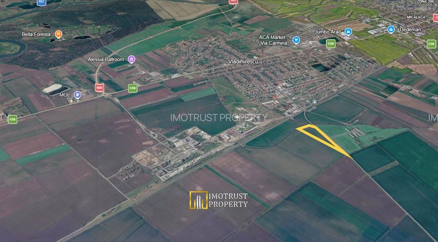 Teren agricol de vanzare Vladimirescu, Arad - 3
