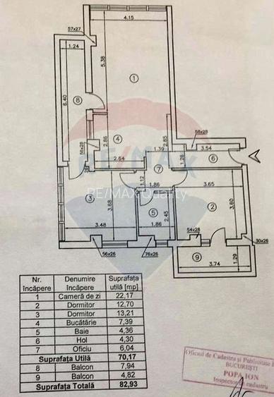 3 camere si birou 80mp | Colentina - Andronache | 2 parcari - 3
