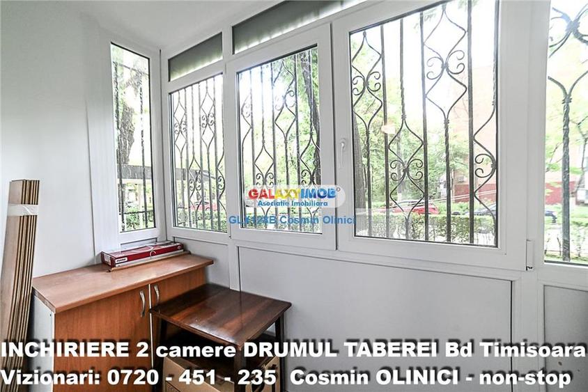 2 camere Drumul Taberei - Bd Timisoara 52 - 10 min metrou - 4