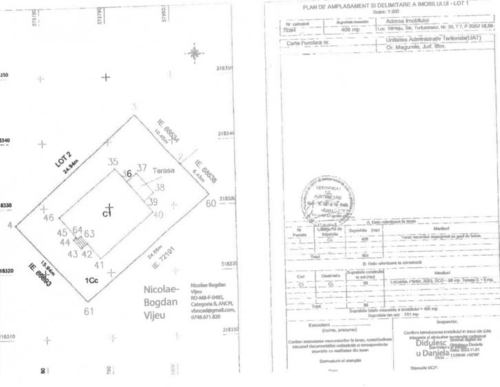 MAGURELE-VARTEJU, CASA 86 MP, LOT 408 MP! - 20