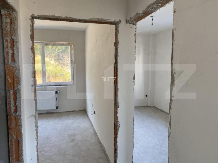 Apartament 3 camere, finisat, 52 mp, semifinisat, zona Teilor - 2