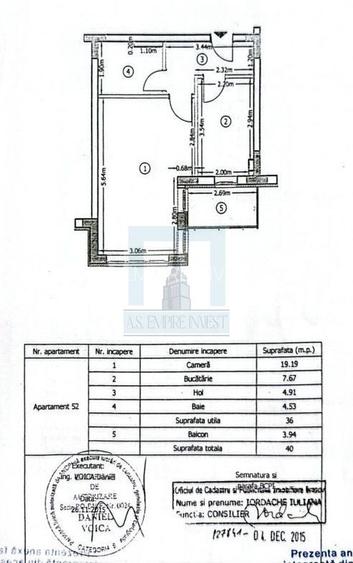 Garsonieră  40 mp + parcare + boxă - zona Avantgarden - 6