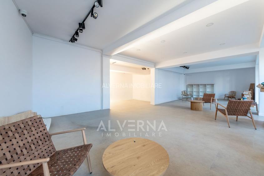 Spatiu comercial 165mp | 11ml vitrina | 2 grupuri sanitare | Borhanci - 2