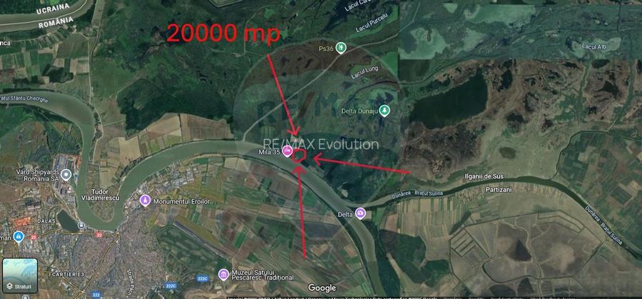 Teren 20,000mp Tulcea /  Delta Dunarii - 9