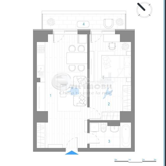 Apartament 2 camere - bloc nou - Cug - Selgros - 3