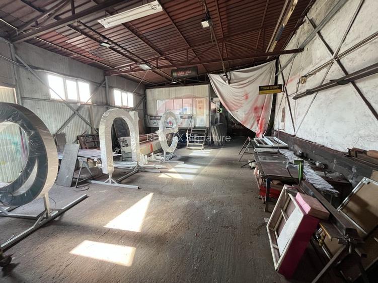 De vanzare Hală producție 1.100 mp + birouri 356 mp + teren 1.200 mp - 7