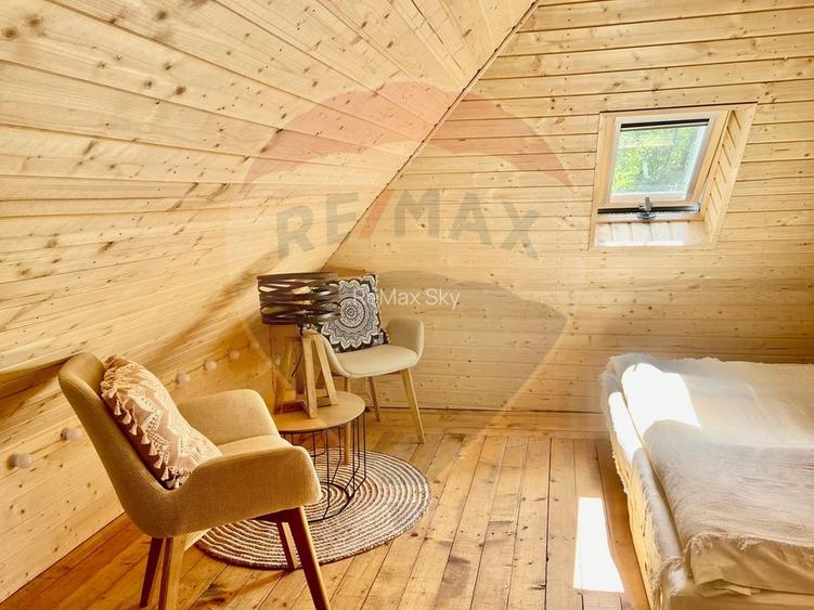 Casă de vacanță deosebită cu ciubăr si saună - natura si relaxare - 24