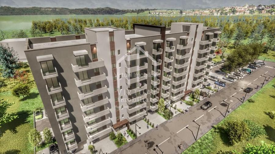 Apartament cu 3 camere - balcon cu spatiu depozitare - 60.6 mp utili - 9