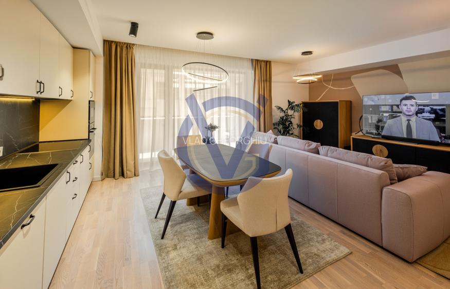 Impecabil! 4 cam mobilate modern & lux, 123mp, prima inchiriere! COMISION 0%! - 9