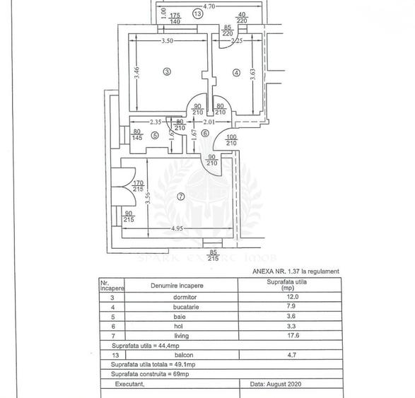 Apartament 2 camere, bloc nou, parcare, zona Malu Rosu, Ploiesti - 11
