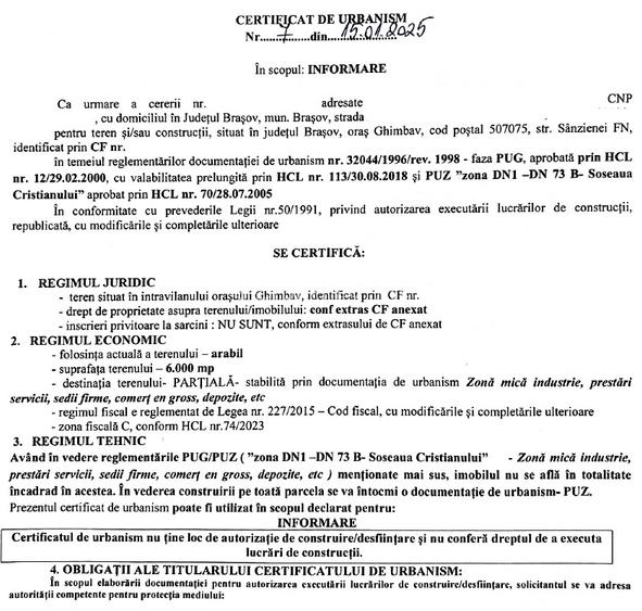Teren intravilan, 6000 mp, Ghimbav - 6