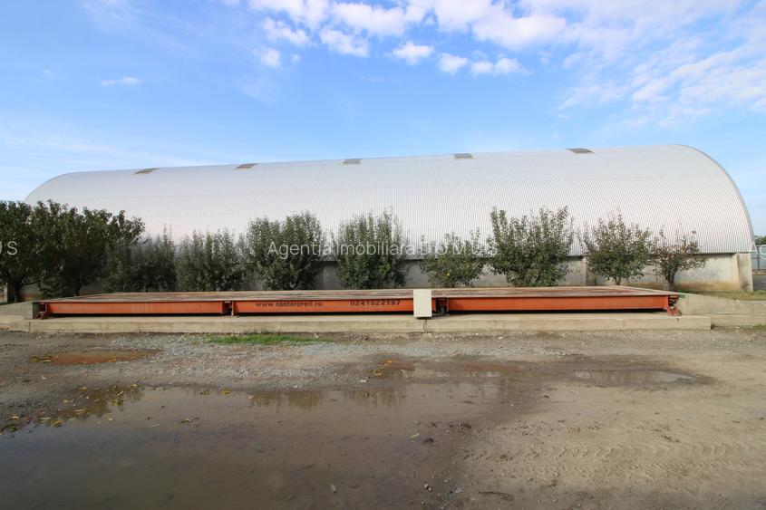 Baza de cereale in functiune , 4500 mp intravilan + 2 depozite (aprox 1000mp) - 5