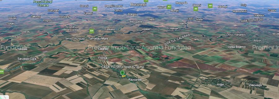 Vand casa 150 mp cu teren 6.230 mp si vedere la balta – Ileana, Calarasi - 3