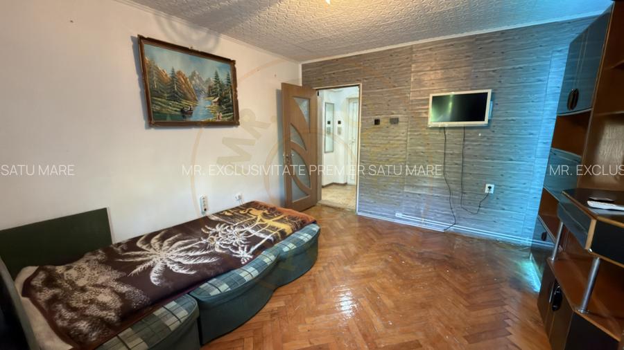 Chirie 2 camere Etaj III Carei - Str. Platanilor Nr.10 - Comision 0% chiriaș - 8
