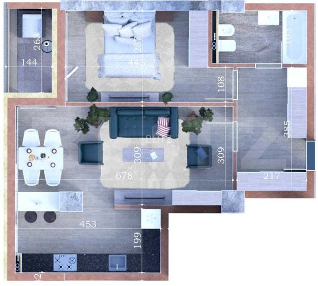 Apartament 2 camere 72,49 mp, Copou - 2