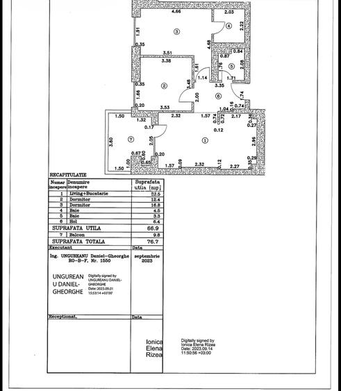 Vanzare apartament 3 camere Cortina North cu parcare si boxa - 20