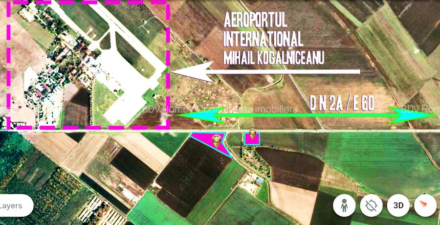 Teren de inchiriat 10200 mp DN2A E60 Mihail Kogalniceanu - 2