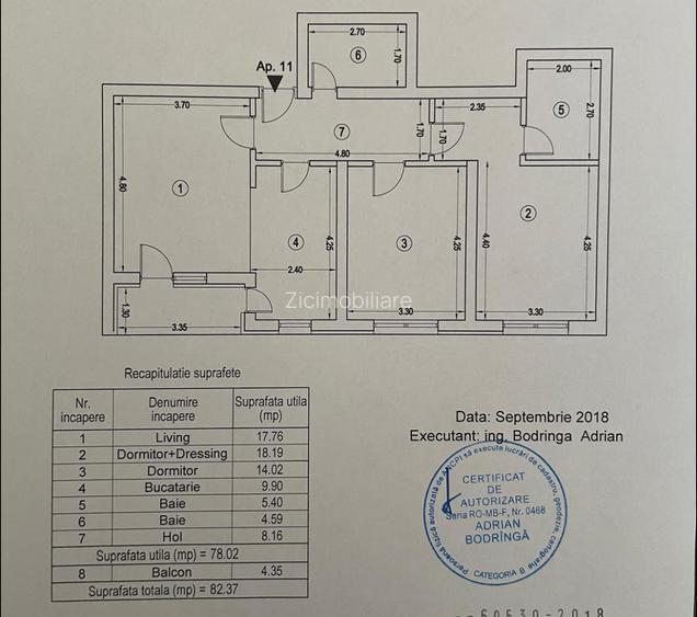 Apartament 3 camere - 2 locuri parcare incluse | Iuliu Maniu – Lujerului - 12