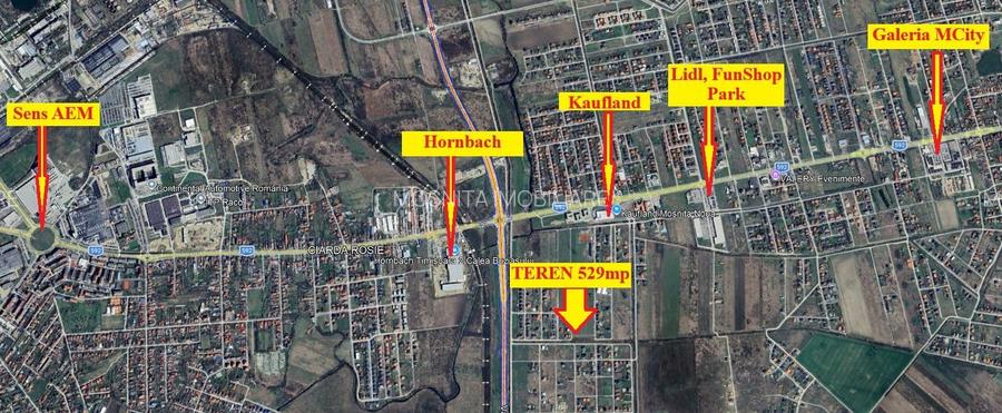 529mp - Teren Mosnita - langa Kaufland - toate utilitatile - 7