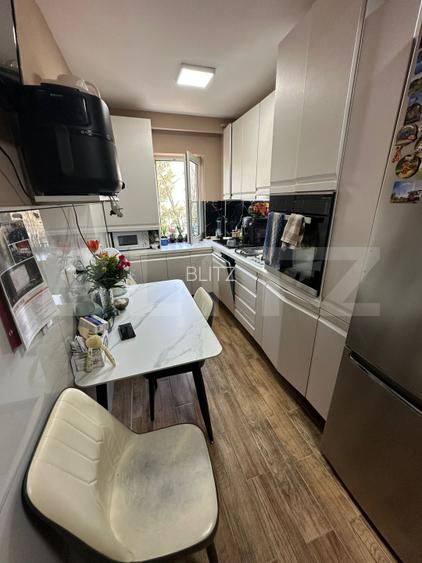 Apartament cu 4 camere, renovat 2024, centrală nouă, boxă, zona BIG Mănăștur - 5