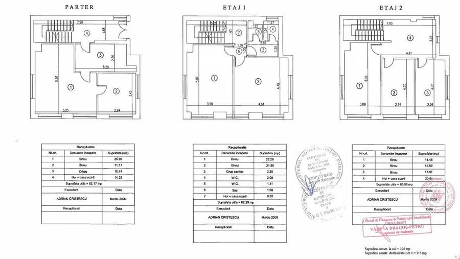 OPORTUNITATE- VILA, 7 CAMERE | PIATA VICTORIEI| LOC DE PARCARE - 1