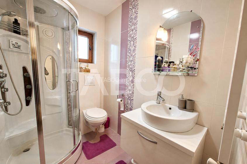 Casa individuala moderna de vanzare in Sura Mica teren pod si pivnita - 13