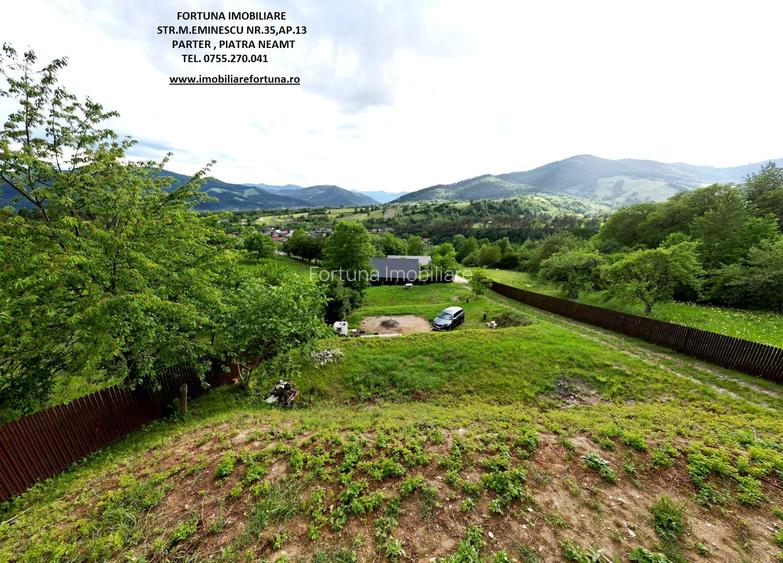 Teren intravilan 700 mp, cadru natural de poveste,zona Bistrita,com.Al.cel Bun - 3