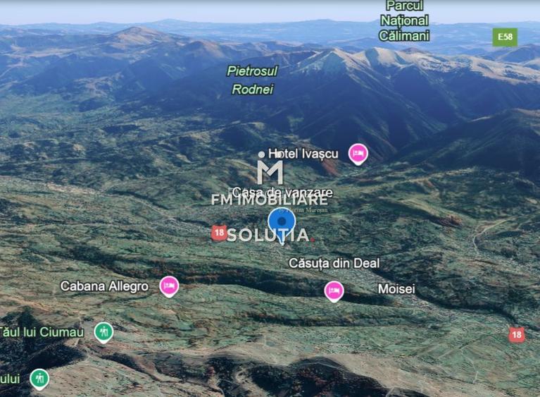Casă de vânzare în Moisei, zonă turistică- 23 ari teren! - 9