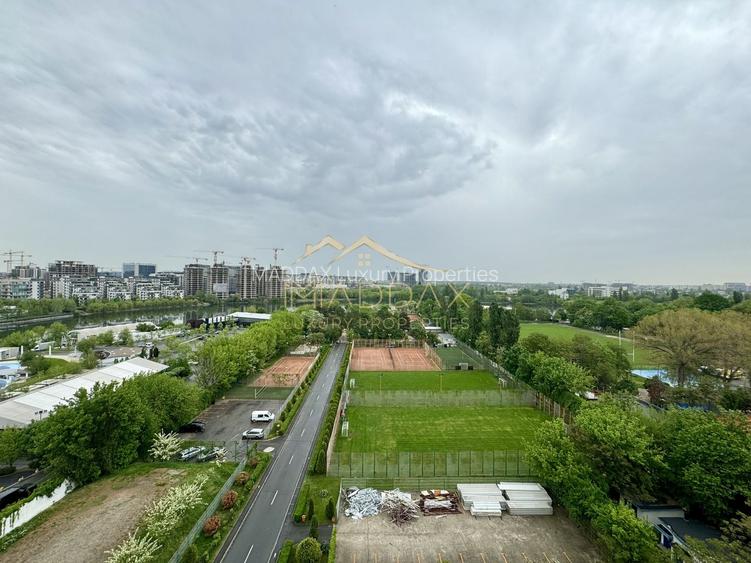 4 rooms apartment - 122 sqm/ Rented/ 1 Parking / Floreasca - Lake View - 32