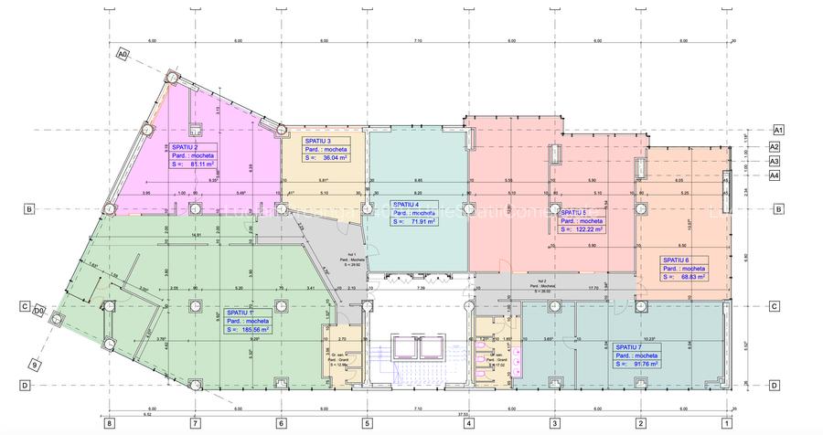 Spatiu birouri, OS sau 2 camere, 81mp, Tudor Center - 7