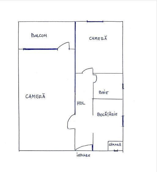 2 camere decomandate 70 mp et2 + parcare - Str Republicii - Centru - 16