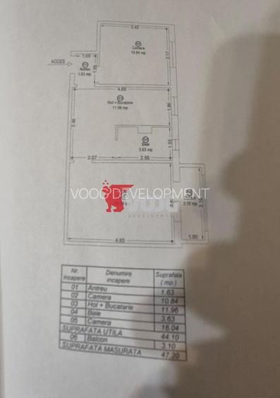 Apartament doua camere Freidorf - 6