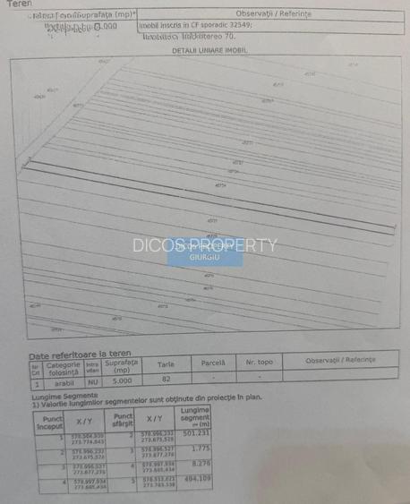 Teren intravilan 5000 mp – deschidere DN5 - 1