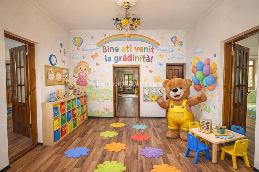 Tunari central 5 camere pretabil birouri clinica grădiniță - 3